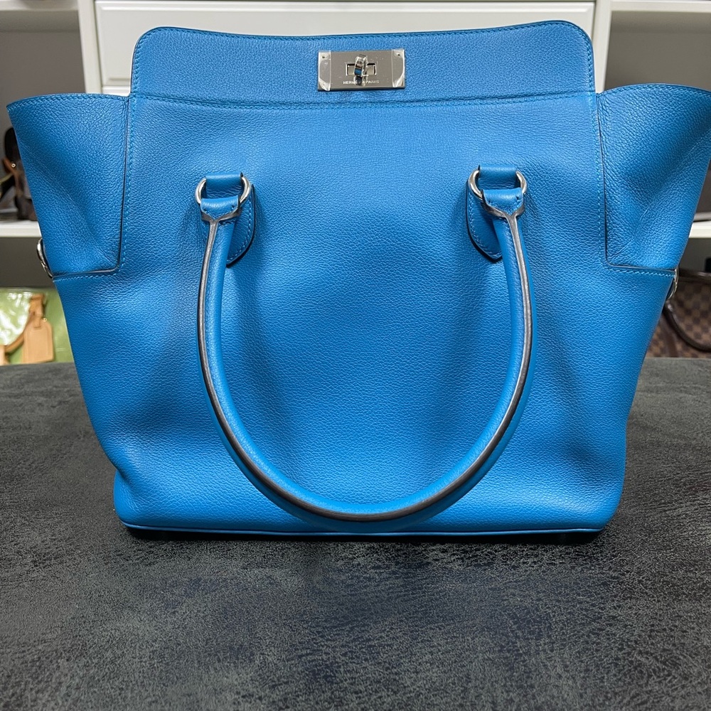 MOVING SALE 🏷 New Hermes Toolbox 26 Swift Blue Zanzibar and Malachite